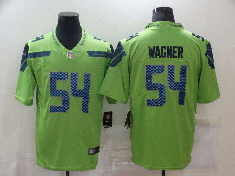 Men Seattle Seahawks #54 Wagner Green Nike Vapor Untouchable Limited 2020 NFL Nike Jerseys->arizona cardinals->NFL Jersey